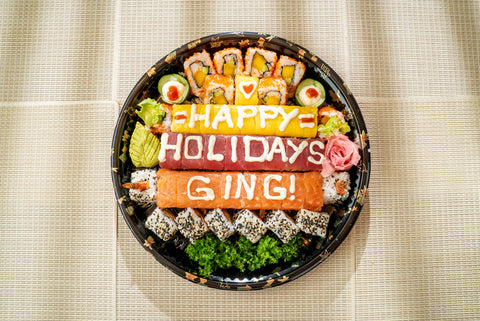 Sushi Greeting Cake